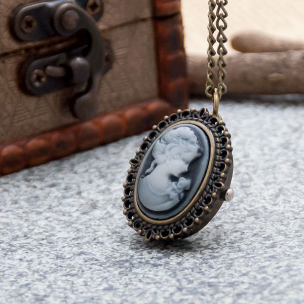 new kaihe beauty female pocket watch necklace retro accessories wholesale korean version sweater chain fashion watch hanging watch, Slivery;golden
new kaihe beauty female pocket watch necklace retro accessories wholesale korean version sweater chain fashion watch hanging watch, Slivery;golden