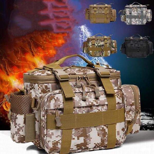 new camouflage tactical handbag multi-pocket male travel outdoor shoulder woman fashion large capacity bags
new camouflage tactical handbag multi-pocket male travel outdoor shoulder woman fashion large capacity bags