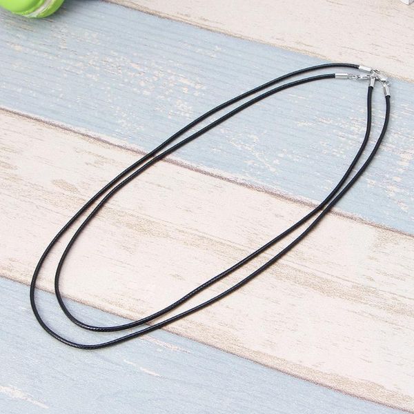 chokers black silk leather cord chain necklace rope with lobster claw clasp, Golden;silver
chokers black silk leather cord chain necklace rope with lobster claw clasp, Golden;silver