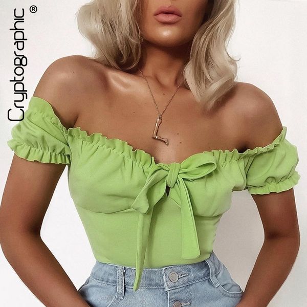 cryptographic ruffles bow casual bodysuit summer short sleeve jumpsuit slim body suit slash neck women streetwear y200401, Black;white
cryptographic ruffles bow casual bodysuit summer short sleeve jumpsuit slim body suit slash neck women streetwear y200401, Black;white