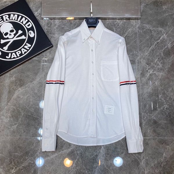 fall 2020 new classic double armband striped casual long sleeve men's and women's korean slim trend shirt
fall 2020 new classic double armband striped casual long sleeve men's and women's korean slim trend shirt