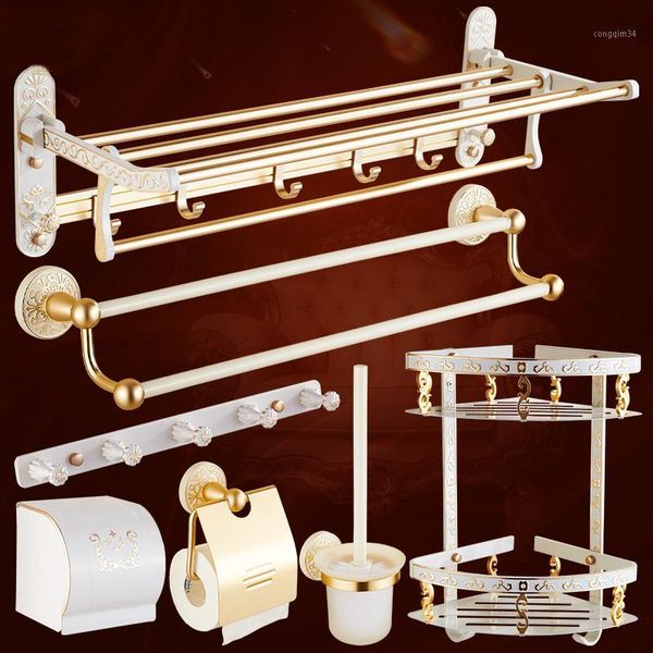 lvory white paint space aluminum bathroom hardware set paper holder towel bar robe hooks toilet brush holders shelves1
lvory white paint space aluminum bathroom hardware set paper holder towel bar robe hooks toilet brush holders shelves1