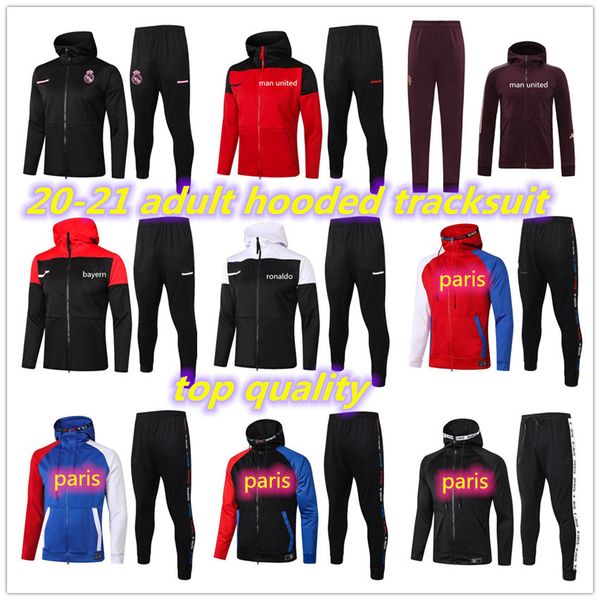 20 21 real madrid hooded soccer jacket training suit 2020 2021 paris man utd rashford lewandowski hoodie football tracksuit, Black
20 21 real madrid hooded soccer jacket training suit 2020 2021 paris man utd rashford lewandowski hoodie football tracksuit, Black