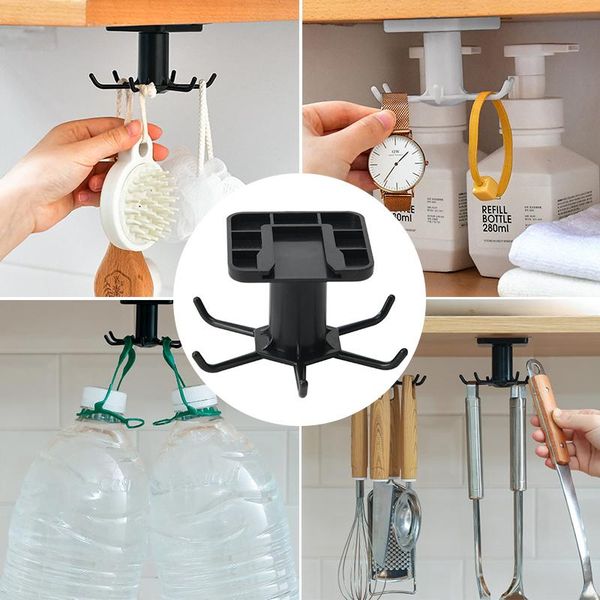 360 degrees rotated kitchen hooks self adhesive 6 hooks home wall door hook handbag clothes ties bag hanger multi-purpose
360 degrees rotated kitchen hooks self adhesive 6 hooks home wall door hook handbag clothes ties bag hanger multi-purpose