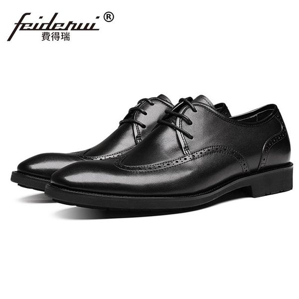 british designer man wingtip brogue shoes genuine leather carved oxfords round toe men's formal dress platfoem footwear js256, Black
british designer man wingtip brogue shoes genuine leather carved oxfords round toe men's formal dress platfoem footwear js256, Black