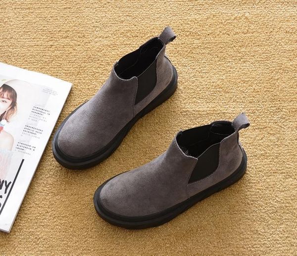 boots suede leather ankle woman flat snow female vintage women platform botas mujer autumn winter1, Black
boots suede leather ankle woman flat snow female vintage women platform botas mujer autumn winter1, Black