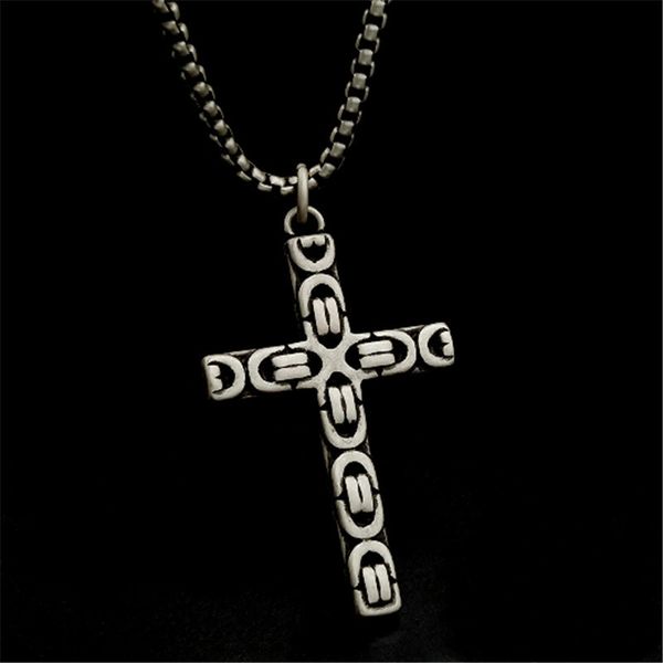 fashion design necklace pendant luxury jewelry stainless steel cast punk byzantine chain cross, Silver
fashion design necklace pendant luxury jewelry stainless steel cast punk byzantine chain cross, Silver