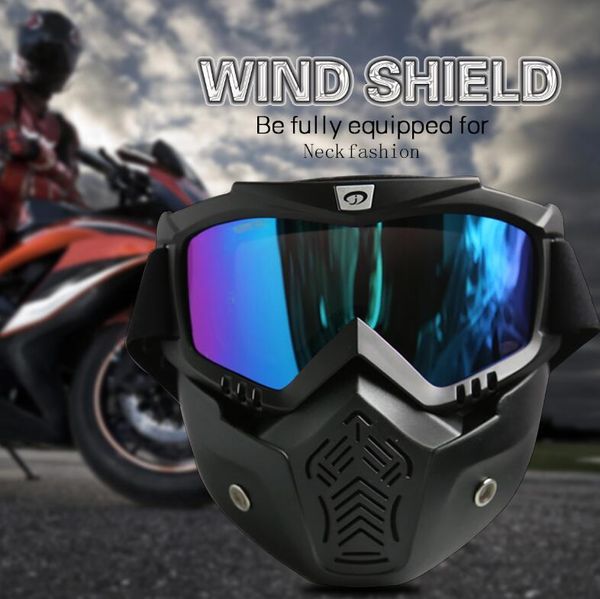 ski goggles men women retro motorcycle face mask goggle aviator motocross motorbike open face detachable goggle helmets bike racing goggles, Black
ski goggles men women retro motorcycle face mask goggle aviator motocross motorbike open face detachable goggle helmets bike racing goggles, Black