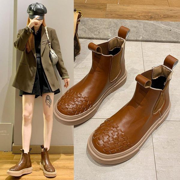 rock shoes woman lolita boots winter footwear flat heel boots-women luxury designer round toe rubber med 2021 ankle, Black
rock shoes woman lolita boots winter footwear flat heel boots-women luxury designer round toe rubber med 2021 ankle, Black