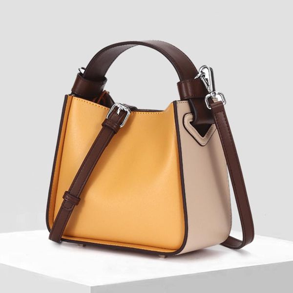 fashion women simple wild handbag bag luxurious messenger bucket bag girls flap contrast color leather brand shoulder b43-58
fashion women simple wild handbag bag luxurious messenger bucket bag girls flap contrast color leather brand shoulder b43-58
