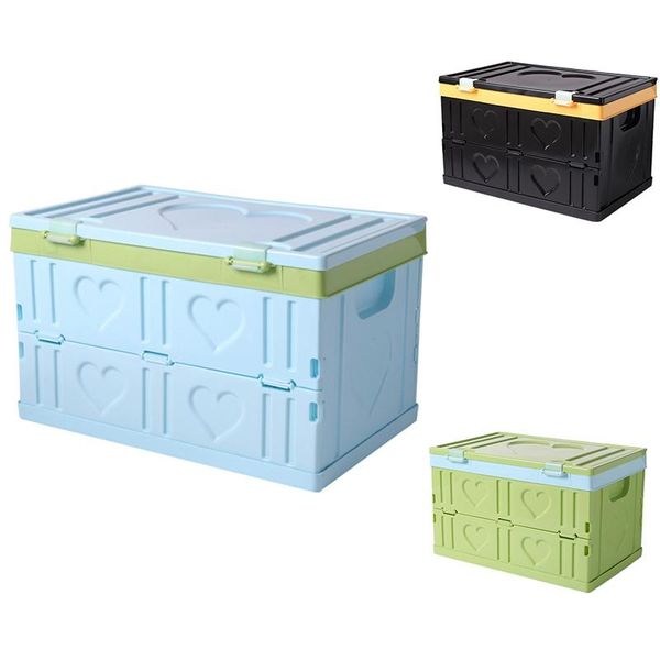 foldable storage box with lid car storage tools water box for trunk household office toys organizer 30l
foldable storage box with lid car storage tools water box for trunk household office toys organizer 30l
