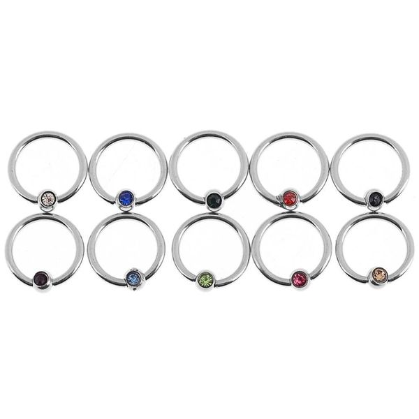 18g titanium steel eyebrow tragus nose nipple ring crystal captive hoop bead rings bar lips body piercing jewelry 50pcs/lot q bbycji, Silver
18g titanium steel eyebrow tragus nose nipple ring crystal captive hoop bead rings bar lips body piercing jewelry 50pcs/lot q bbycji, Silver