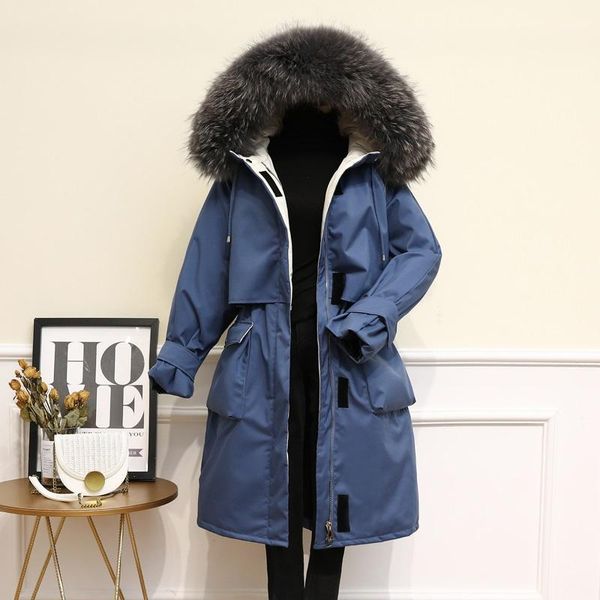 winter down jacket women parka raccoon fur collar long white duck down coat female warm women's jackets 2020 kj51191, Black
winter down jacket women parka raccoon fur collar long white duck down coat female warm women's jackets 2020 kj51191, Black