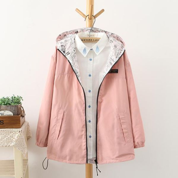 women's jackets 2021 spring fashion women bomber jacket pocket zipper hooded two side wear cartoon print outwear loose plus size1, Black;brown
women's jackets 2021 spring fashion women bomber jacket pocket zipper hooded two side wear cartoon print outwear loose plus size1, Black;brown