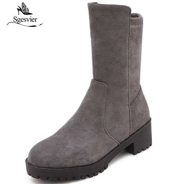 sgesvier suede ankle boots women shoes snow boots big size 34-43 solid rubber warm shoes black yellow gray booties ox5301
sgesvier suede ankle boots women shoes snow boots big size 34-43 solid rubber warm shoes black yellow gray booties ox5301
