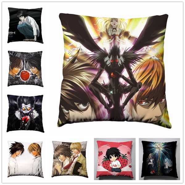 anime manga death note 40x40cm silk pillowcase pillow case cover seat bedding cushion
anime manga death note 40x40cm silk pillowcase pillow case cover seat bedding cushion