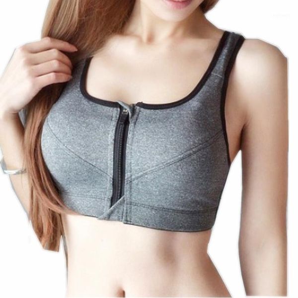 women zipper push up sports bra padded wireshockproof gym fitness athletic running yoga vest sport shake underwear1, Black;white
women zipper push up sports bra padded wireshockproof gym fitness athletic running yoga vest sport shake underwear1, Black;white