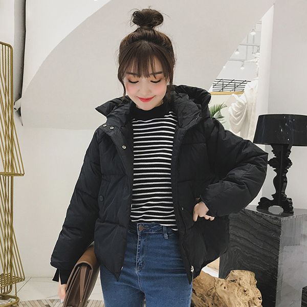 2021 new short style korean woman's winter with hood women's coat collar plus size cotton padded thick parkas 60aa, Black;brown
2021 new short style korean woman's winter with hood women's coat collar plus size cotton padded thick parkas 60aa, Black;brown