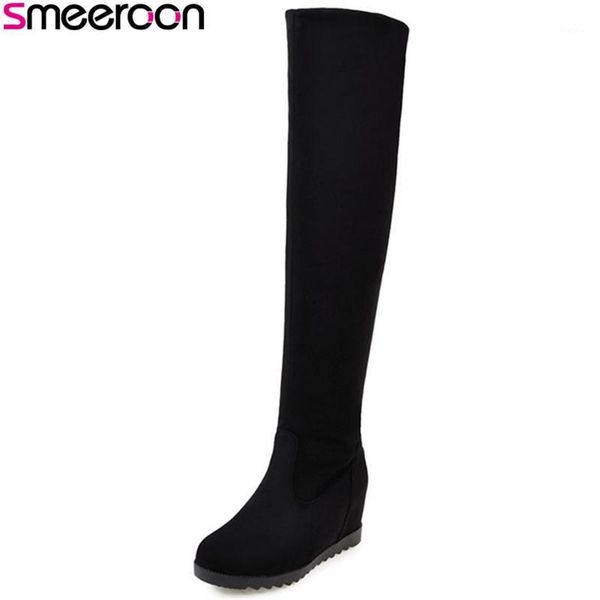 smeeroon 2020 new arrival fashion slip on over the knee boots autumn winter women boots flat bottom heels women1, Black
smeeroon 2020 new arrival fashion slip on over the knee boots autumn winter women boots flat bottom heels women1, Black