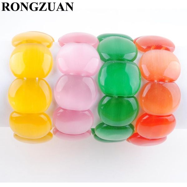 beaded, strands rongzuan multiple colors natural opal gem stone beads strand bracelet stretchy bangle women jewelry 7 inches tbk332, Black
beaded, strands rongzuan multiple colors natural opal gem stone beads strand bracelet stretchy bangle women jewelry 7 inches tbk332, Black