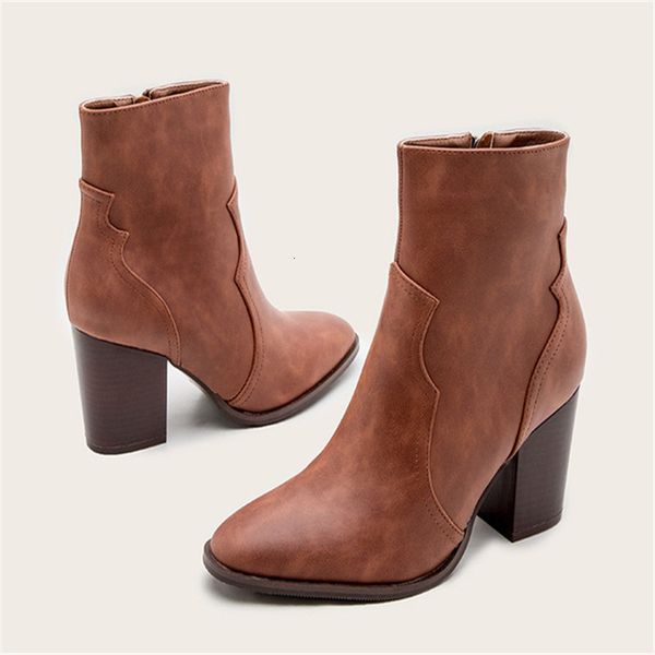 2021 new fashion leather boot winter comfortable lateral heel zipper non-slip slip bread increased women boots pv3h, Black 
2021 new fashion leather boot winter comfortable lateral heel zipper non-slip slip bread increased women boots pv3h, Black