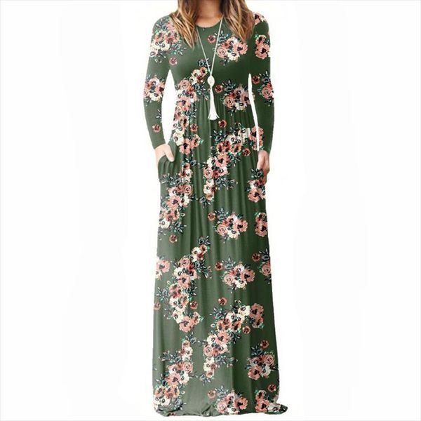 femme summer floral printed a line dress women long sleeve maxi long dresses female boho beach sundress pockets plus size gv083, Black;gray
femme summer floral printed a line dress women long sleeve maxi long dresses female boho beach sundress pockets plus size gv083, Black;gray