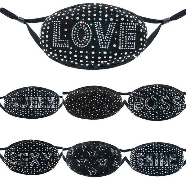 diamond rhinestone masks luxury black face mask washable reusable glitter shinny gem jewel mask dustproof haze protecte, Silver
diamond rhinestone masks luxury black face mask washable reusable glitter shinny gem jewel mask dustproof haze protecte, Silver