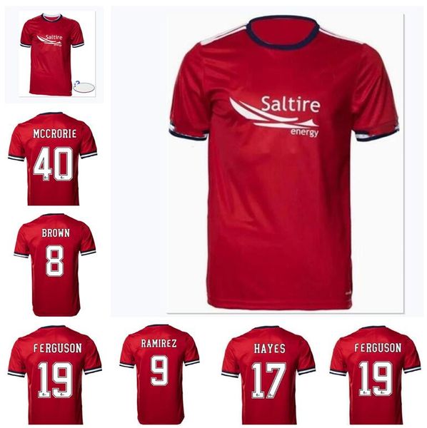 21 22 soccer jerseys home red 2021 2022 mccrorie ferguson mcginn hedges hayes men football shirts hoban considine maillot de foot kits sock, Black;yellow
21 22 soccer jerseys home red 2021 2022 mccrorie ferguson mcginn hedges hayes men football shirts hoban considine maillot de foot kits sock, Black;yellow