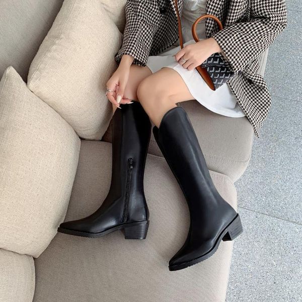 boots womens ankle winter genuine leather black women high heels fashion pointed toe shoes comfort knight
boots womens ankle winter genuine leather black women high heels fashion pointed toe shoes comfort knight