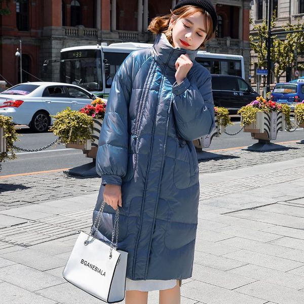 women's down & parkas 2021 autumn winter fashion solid women loose cotton padded coat long warm thickness outwear1, Black
women's down & parkas 2021 autumn winter fashion solid women loose cotton padded coat long warm thickness outwear1, Black