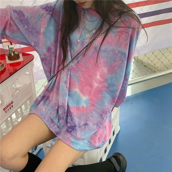 camouflage tie dye o-neck loose long sleeve tshirts korean streetwear autumn woman tshirts oversized harajuku sweatshirt, White
camouflage tie dye o-neck loose long sleeve tshirts korean streetwear autumn woman tshirts oversized harajuku sweatshirt, White