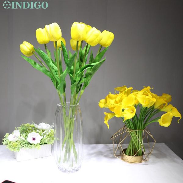 - 5pcs pu real touch yellow tulip flower home decoration wedding artificial floral event party el florist decorative flowers & wreaths
- 5pcs pu real touch yellow tulip flower home decoration wedding artificial floral event party el florist decorative flowers & wreaths