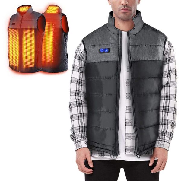 men's vests warm men women winter usb infrared heating vest flexible electric thermal waistcoat fish hiking euro size outdoor jackets, Black;white
men's vests warm men women winter usb infrared heating vest flexible electric thermal waistcoat fish hiking euro size outdoor jackets, Black;white