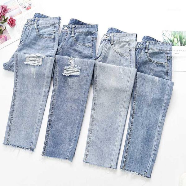 women's jeans vintage ripped high waist harem pants pant for women female denim buttons zipper ankle-length ladies1, Blue
women's jeans vintage ripped high waist harem pants pant for women female denim buttons zipper ankle-length ladies1, Blue