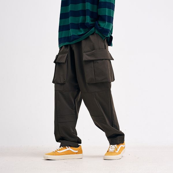 2020 secluded gospel new functional pocket casual fattening and increasing size fashionable fat pants loose casual pants ndzim, Blue
2020 secluded gospel new functional pocket casual fattening and increasing size fashionable fat pants loose casual pants ndzim, Blue