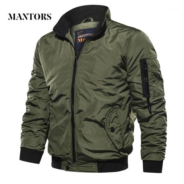 men's slim-fit bomber jackets 2019 spring autumn men casual solid zipper pilot jacket new thin stand collar male coats1, Black;brown
men's slim-fit bomber jackets 2019 spring autumn men casual solid zipper pilot jacket new thin stand collar male coats1, Black;brown