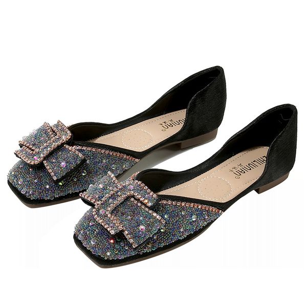 lolita 2022 women fashion flats shoes square toe butterfly crystal bling bling boat shoes slip on soft sweet footwear girls big size, Black
lolita 2022 women fashion flats shoes square toe butterfly crystal bling bling boat shoes slip on soft sweet footwear girls big size, Black