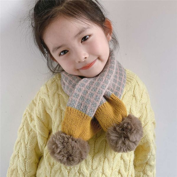 cross children's new contrast korean winter plaid color knitted warm baby bib double ball long scarf dwr9, Red;brown
cross children's new contrast korean winter plaid color knitted warm baby bib double ball long scarf dwr9, Red;brown