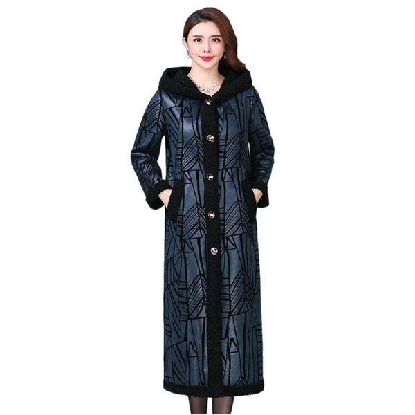 women's trench coats autumn winter deerskin suede jacket women plus cashmere thicken windbreaker print single-breasted hooded lengthen, Tan;black
women's trench coats autumn winter deerskin suede jacket women plus cashmere thicken windbreaker print single-breasted hooded lengthen, Tan;black