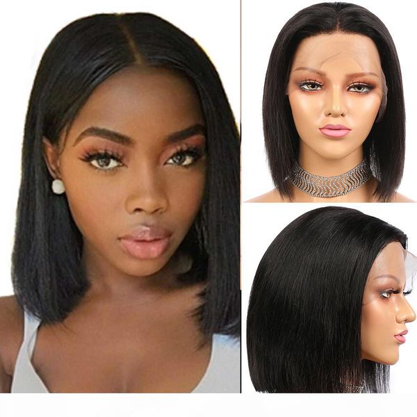 straight short bob wigs 13x1 lace front human hair wig pre plucked brazilian remy t part lace wig for black women, Black;brown
straight short bob wigs 13x1 lace front human hair wig pre plucked brazilian remy t part lace wig for black women, Black;brown