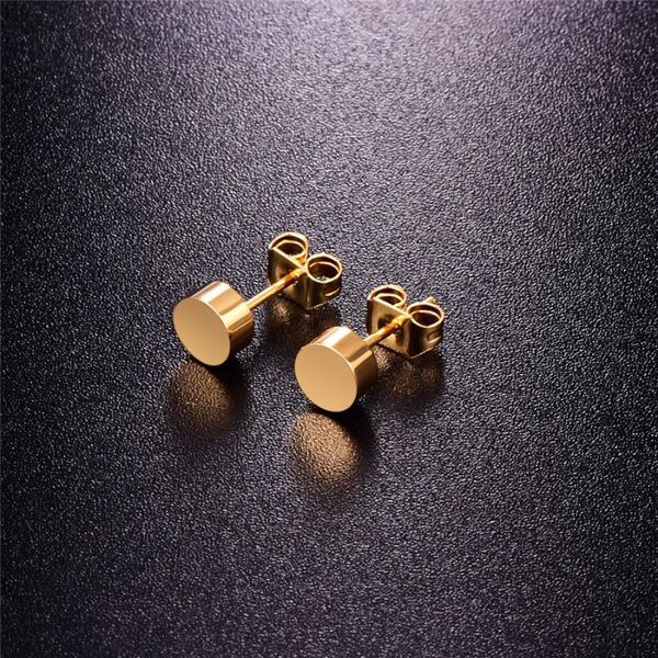 martick fine brincos titanium steel jewelry wishing mini oscars beans round stud earrings for women e153, Golden;silver
martick fine brincos titanium steel jewelry wishing mini oscars beans round stud earrings for women e153, Golden;silver