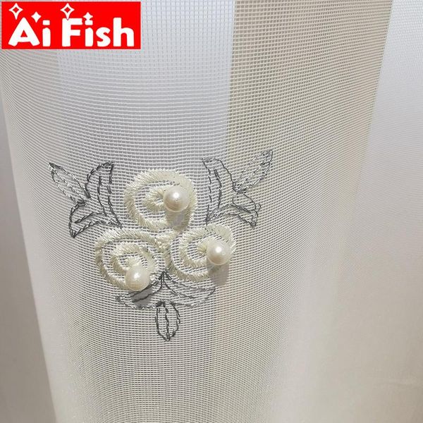 elegant pearl sheer curtain for living room europe luxury white bottom lace delicate embroidery french window drapes my536&40
elegant pearl sheer curtain for living room europe luxury white bottom lace delicate embroidery french window drapes my536&40