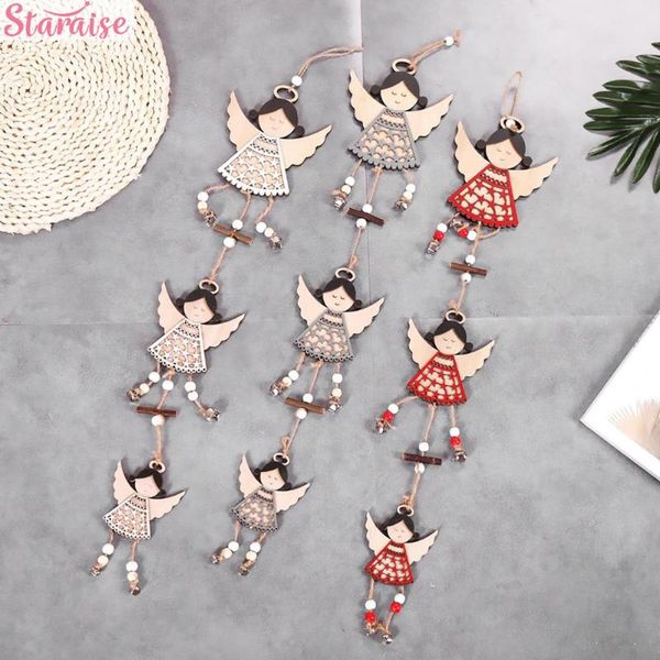 staraise wooden angel doll christmas ornaments decoration for home elk pendant christmas tree decor 2020 navidad craft gift xmas
staraise wooden angel doll christmas ornaments decoration for home elk pendant christmas tree decor 2020 navidad craft gift xmas