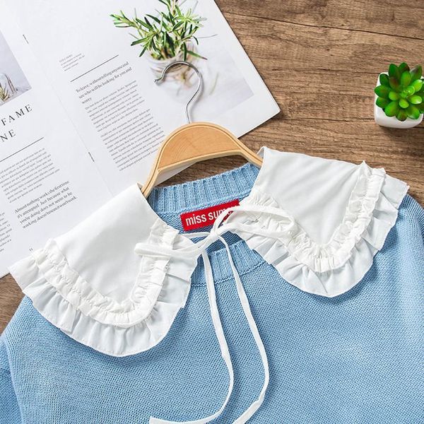 2020 women girls doll double layer ruffles fake collar shoulder wrap detachable collars women clothes acc qyldrq, Blue;red
2020 women girls doll double layer ruffles fake collar shoulder wrap detachable collars women clothes acc qyldrq, Blue;red