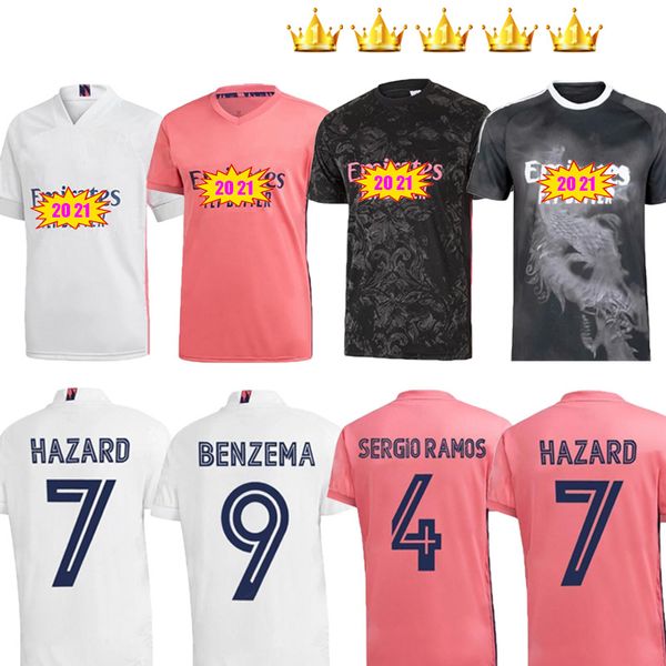 2020 2021 real madrid jerseys 20 21 soccer hazard sergio ramos benzema asensio camiseta men + kids kit fourth 4th football shirt uniforms, Black;yellow
2020 2021 real madrid jerseys 20 21 soccer hazard sergio ramos benzema asensio camiseta men + kids kit fourth 4th football shirt uniforms, Black;yellow