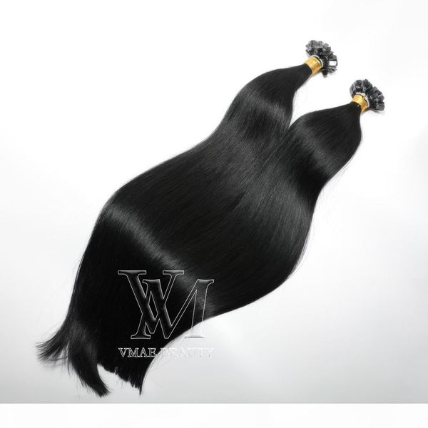 vmae #1 european hair prebonded hair extensions 1g strand 100g #1 natural straight keratin double drawn falt tip human hair extension, Black
vmae #1 european hair prebonded hair extensions 1g strand 100g #1 natural straight keratin double drawn falt tip human hair extension, Black