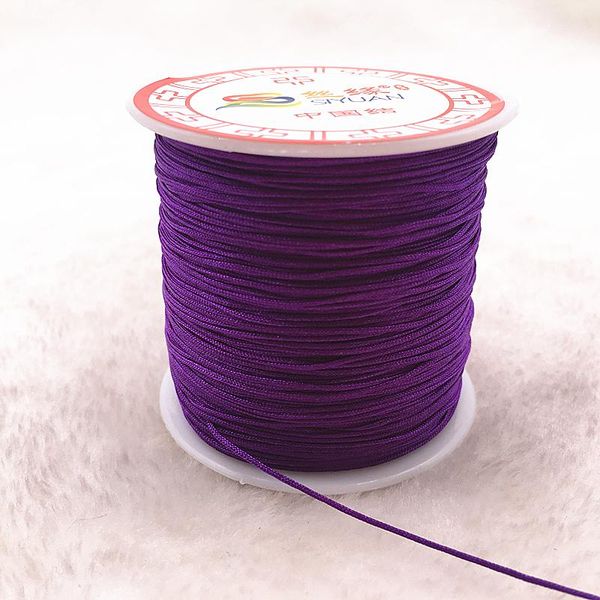 100m roll 0.8mm deep purple nylon cord thread chinese knot macrame cord bracelet braided string diy tassels beading thread h jllwji
100m roll 0.8mm deep purple nylon cord thread chinese knot macrame cord bracelet braided string diy tassels beading thread h jllwji