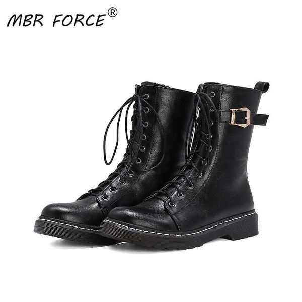 mbr force 2020 autumn and winter new women's thick-soled black lace-up fashion all-match buckle mid-heel black warm ankle boots
mbr force 2020 autumn and winter new women's thick-soled black lace-up fashion all-match buckle mid-heel black warm ankle boots