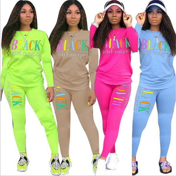 womens black girls magic letter tshirt and pants tracksuit long sleeve tee+leggings pants 2pcs sets casual outfits clothes e101505, Gray
womens black girls magic letter tshirt and pants tracksuit long sleeve tee+leggings pants 2pcs sets casual outfits clothes e101505, Gray