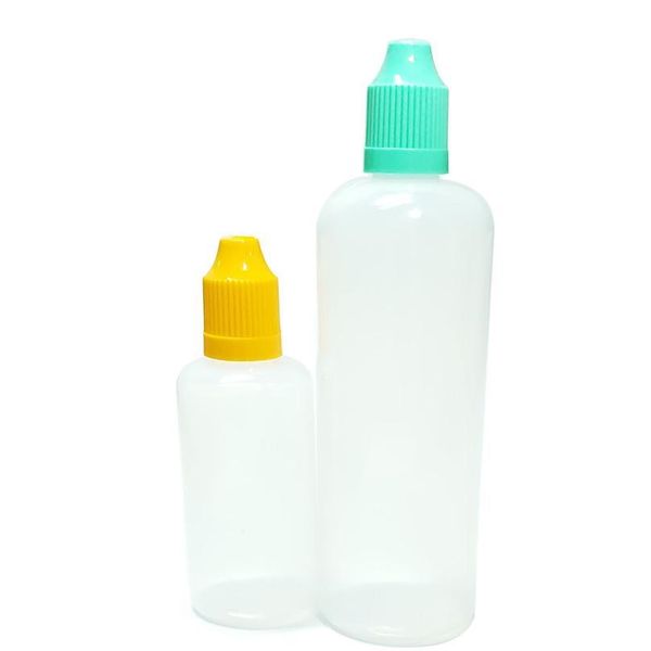 50pcs 100ml liquid plastic dropper eye drops bottle, essential oil bottle with child sa bbyhsn